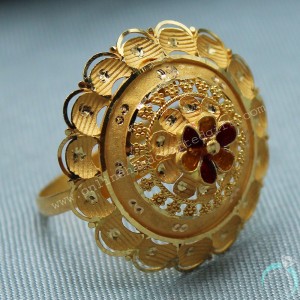 Bis 916 Seal Sparkling Gold 7 Cm Ring For Mummy Congratulations Gift