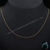 22cts Seal Pure Gold 18inches Snake Chain Daddy Gift WomenFor Mens