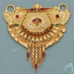 Bis 916 Hallmark Fine Gold 3.8 Cm Pendant For Bachlor Eid Al-Fitr Gift