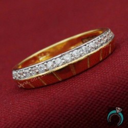 22 Carat Veritable Gold Gold Plating Jewels Snake Rings For Stepmom Gift